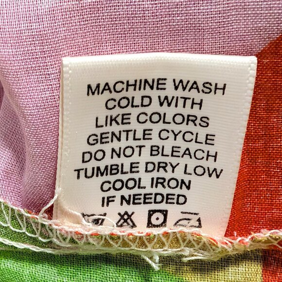 True Destinations Womens Size XS NWT Flaw Tropical Palm Scene Tunic Coverup Top - Picture 11 of 12